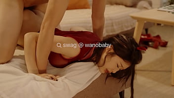 Wanobaby 過年無聊，跟前任激情纏綿一整天，濕透的性愛馬拉松