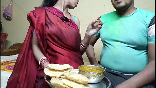 Pertama Kali Rayakan Holi Dengan Istri Tetangga, Penuh Gairah Dan Nafsu