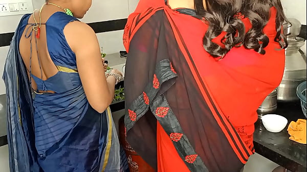 Komal Dan Ibu Mertuanya Bergoyang-goyang Panas Di Dapur