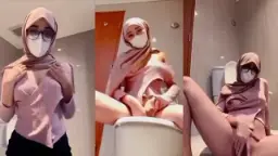 Camilla Berhijab Cantik Mengocok Kontol Sampai Keluar Sperma