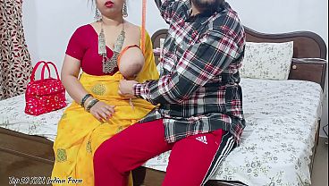 Jahit Jahit Sambil Ngentotin Cewek India Hot Di Toko, Suara Hindi Bikin Makin Ngebet