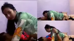 Ngentod Kakak Yang Cuma Pakai Baju Tidur Tipis, Bikin Makin Pengen Nyobek.