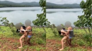 Pasangan Mesum Monika-arpit Ngewe Bebas Di Alam Terbuka India