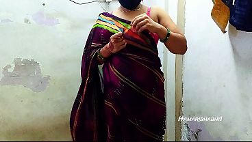 Bhabhi India Panas Pakai Saree, Siap Digebukin Nungging Sampe Muncrat.