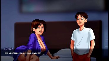 Ibu Tiri Nggak Ketinggalan Lihat Ekspresi Hotku (18+)
