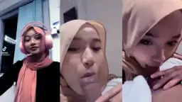 Tiktokers Hijab Cantik Baby Putie Bikin Heboh, Gerakan Nakalnya Bikin Ngilu
